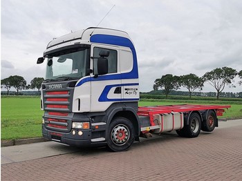 Konteynır taşıyıcı/ Yedek karoser kamyon Scania R500 hl 6x2  manual: fotoğraf 1