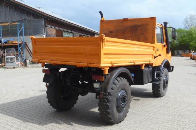 Damperli kamyon, Atık toplama taşıt/ Özel amaçlı taşıt Unimog 1650 - U1650 427 46338 Mercedes Benz 427: fotoğraf 7