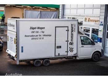 Kapalı kasa kamyon VOLKSWAGEN TRANSPORTER T5 2.5 tdi Koffer + HF: fotoğraf 1
