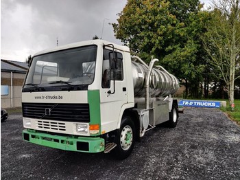 Tanker kamyon nakliyatı için süt Volvo FL 7 230hp-manual pump-full steel-tank in stainless steel: fotoğraf 1
