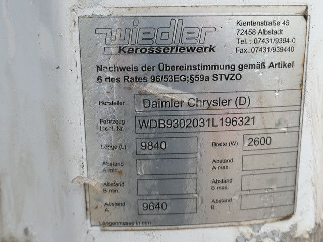 Refrijeratör kamyon Wiedler, Carrier Supra 950, Trennwand, 7.3mtr.: fotoğraf 12