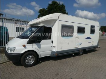 Semi entegre karavan Eura Mobil T 672 - Festbett - auto.Sat/TV - Solar - Klima: fotoğraf 1