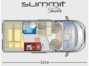 Yeni Camper van Globecar H-LINE SUMMIT 540 SHINE FIAT AUTOMATIK: fotoğraf 1