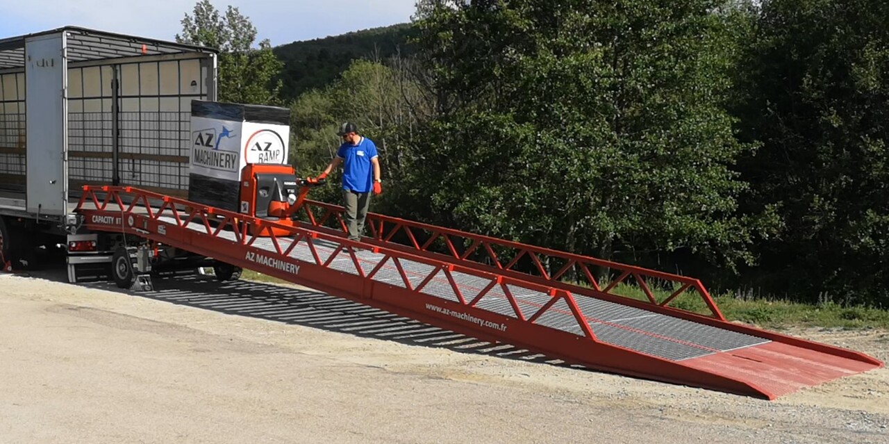 Yeni Yükleme rampası AZ RAMP EASY-XL 8 mobile loading ramp: fotoğraf 19