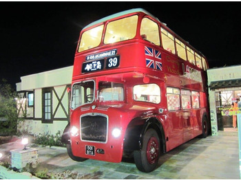 British Bus traditional style shell for static / fixed site use - Çift katlı otobüs: fotoğraf 1