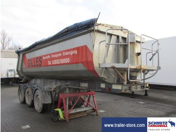 Carnehl Semitrailer Tipper Steel half pipe body 27mÂ³ - Römork