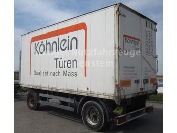 Wackenhut 12 to 2-Achs Anhänger Koffer+Portaltüren  - Kapalı karoser römork