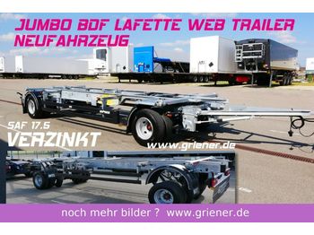 Web-Trailer JUMBO / MAXI BDF 7,15/7,45 LAFETTE 960 mm höhe  - Konteynır taşıyıcı/ Yedek karoser römork