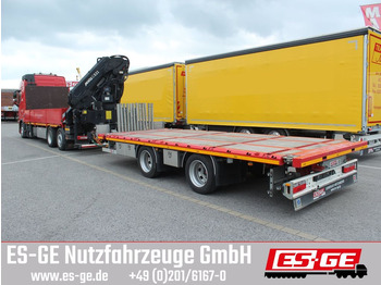 ES-GE Tandemanhänger - Containerverr.  - Platform/ Açık kasa römork