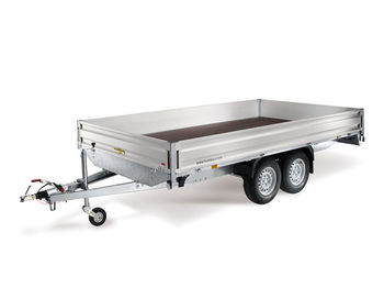 HUMBAUR HT flatbed trailer - Platform/ Açık kasa römork