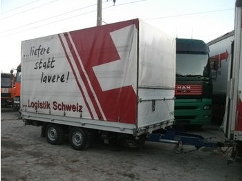 Humbaur Truck Center TC TA 3,5t 4,2m Pritsche + LBW EBS - Tenteli römork