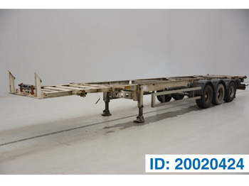 Konteynır taşıyıcı/ Yedek karoser dorse TURBO'S HOET