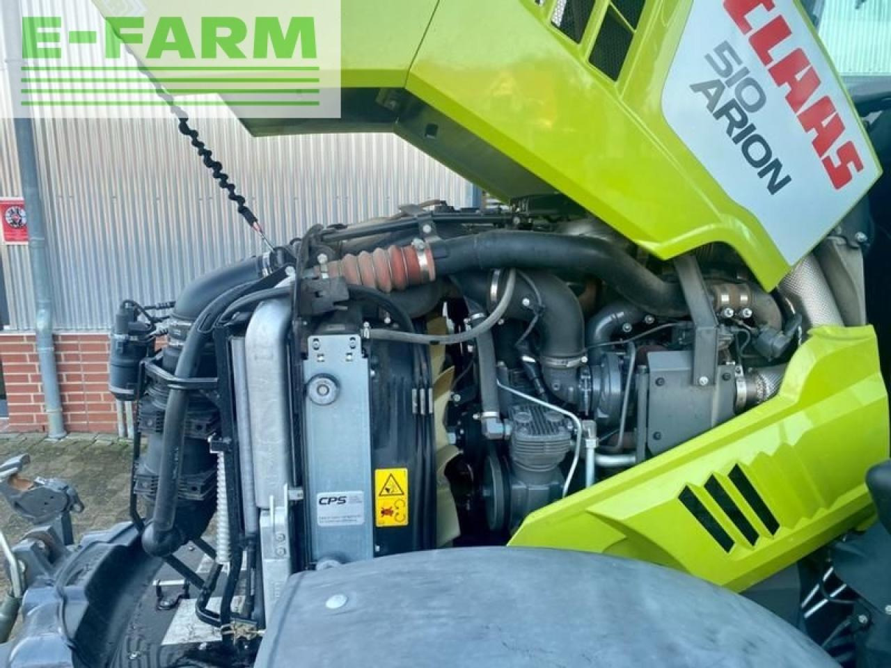 Traktör CLAAS arion 510 mit gps ready + fkh + fzw: fotoğraf 18