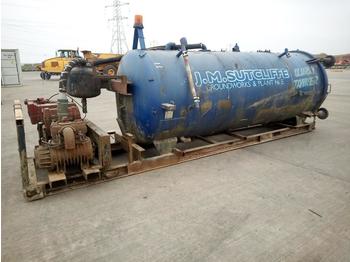 Sıvı gübre tankeri Static Slurry Tanker, 3 Cylinder Donkey Engine: fotoğraf 1