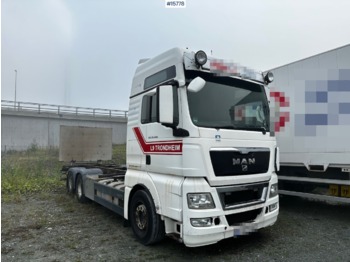 Konteynır taşıyıcı/ Yedek karoser kamyon MAN TGX 26.480
