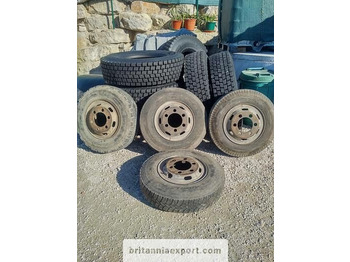 Jant - Kamyon 4 x used 7.50-16 LT tyres on 6 studs rims for Toyota Dyna 300: fotoğraf 1