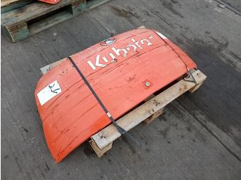 Kaporta - Mini ekskavatör Bonnet to suit Kubota KX71: fotoğraf 1