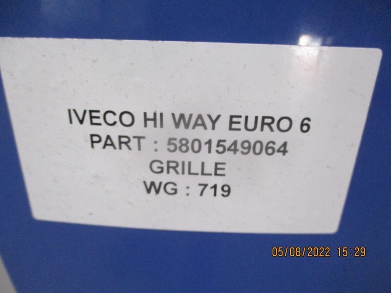 Kabin ve iç mekan - Kamyon Iveco 5801549064 GRILL HI WAY EURO 6: fotoğraf 2