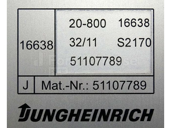 Yönetim bloku - Malzeme taşıma ekipmanı Jungheinrich 51107789 Rij/hef/stuur regeling Drive/Lift/steering controller from EKS312 year 2011 sn. S2170: fotoğraf 3