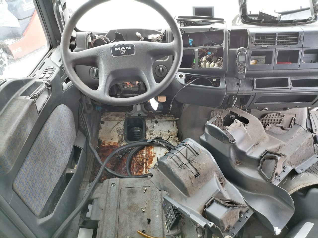 Kabin ve iç mekan - Kamyon MAN Cab TG460: fotoğraf 14