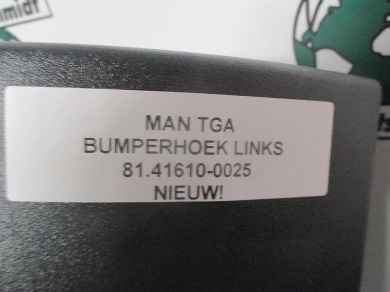 Kabin ve iç mekan - Kamyon MAN TGA 81.41610-0025 BUMPERHOEK LINKS NIEUW!: fotoğraf 2
