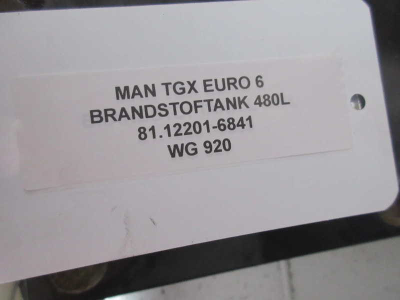 Yakıt tankı - Kamyon MAN TGX 81.12201-6841 BRANDSTOFTANK 480L EURO 6: fotoğraf 7