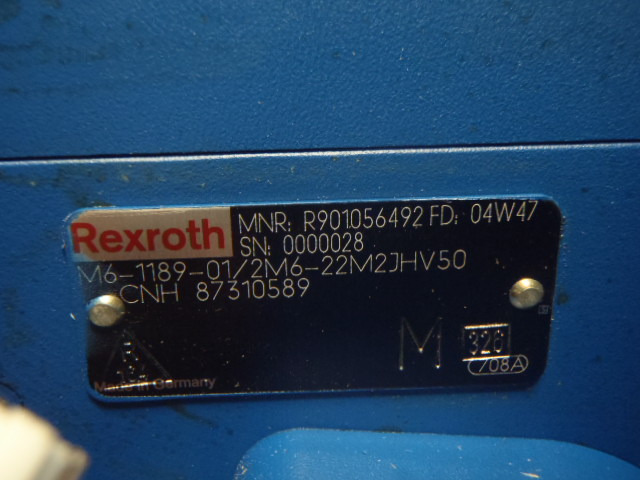 Hidrolik Valf - İş makinaları Rexroth M6-1189-01/2M6-22M2JHV50 -: fotoğraf 2