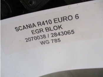 Sübap - Kamyon Scania R410 2070038 / 2843065 EGR BLOK EURO 6 MODEL 2020: fotoğraf 2