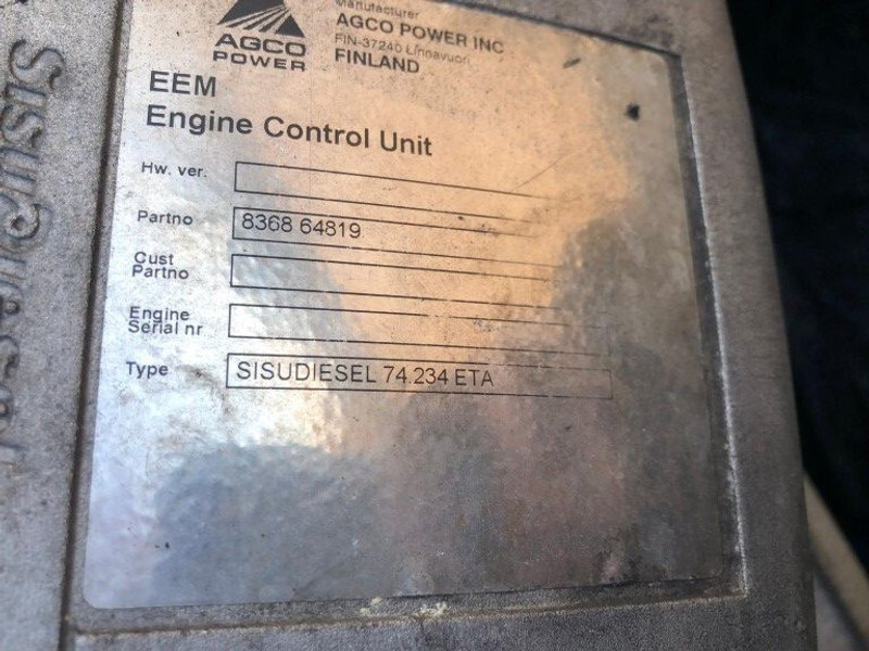 Motor Sisu Valmet Diesel 74.234 ETA 181 HP diesel enine with ZF gearbox: fotoğraf 3