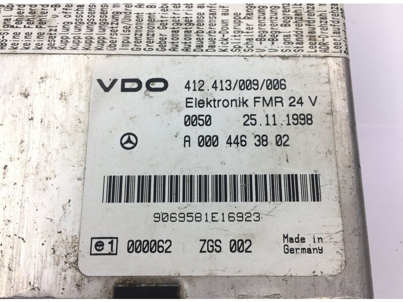 Yönetim bloku VDO Actros MP1 1840 (01.96-12.02): fotoğraf 4