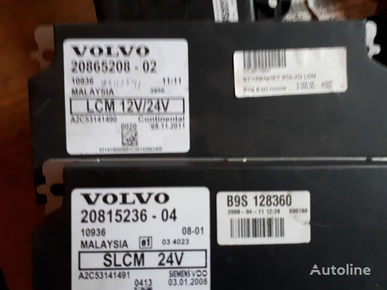 Yönetim bloku - Otobüs Volvo Siemts VDO 20514900-03 20569213-P03. 20744283-01. 20865208-02.   Volvo B12: fotoğraf 11