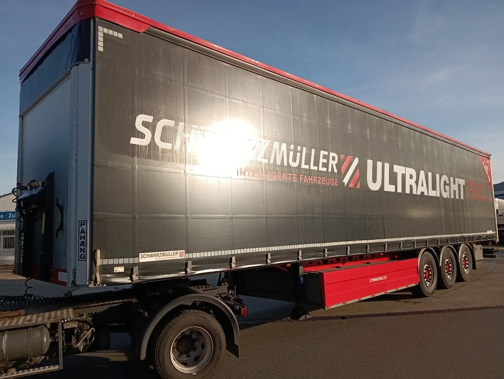 Schwarzmüller 3-A-ULTRALIGHT-Pal-Kiste Liftachse SAF 5680kgTÜV  - Tenteli dorse: fotoğraf 5