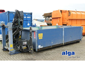 Abrollcontainer, Kran Hiab 099 BS-2 Duo  - Kancalı konteyner: fotoğraf 1