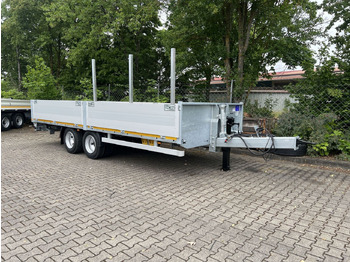 Platform/ Açık kasa römork Möslein  14,4 t Tandem- Pritschenanhänger- Tieflader: fotoğraf 4