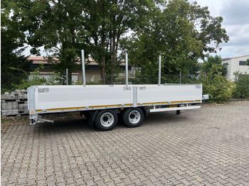 Platform/ Açık kasa römork Möslein  14,4 t Tandem- Pritschenanhänger- Tieflader: fotoğraf 5