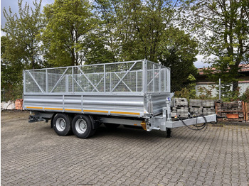 Damperli römork Möslein  14 t Tandem- Kipper Tieflader 5,70 m lang, Brei: fotoğraf 3