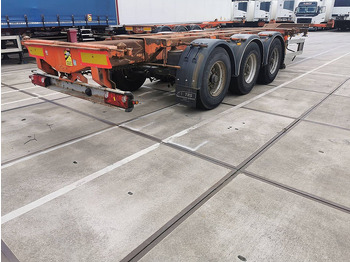 Konteynır taşıyıcı/ Yedek karoser dorse Nooteboom FT 43 03 V lift axle; BPW: fotoğraf 2
