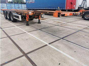 Konteynır taşıyıcı/ Yedek karoser dorse Nooteboom FT 43 03 V lift axle; BPW: fotoğraf 3