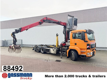 Kancalı yükleyici kamyon MAN TGS 26.440