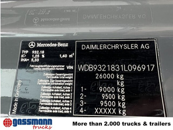 Şasi kamyon Mercedes-Benz Actros 3346 AK 6x6: fotoğraf 3