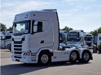 Yeni Çekici Scania 660S V8 NGS Highline 6x2/4 - New - Old dashboard - Full spec - Retarder - Night clima - Led - Leather - Navi: fotoğraf 3