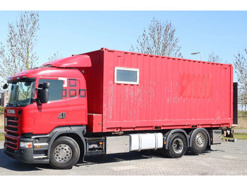 Kapalı kasa kamyon SCANIA R 490