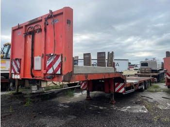 Alçak çerçeveli platform dorse TRAX