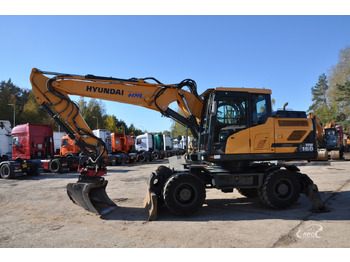 Tekerlekli ekskavatör Hyundai HW160: fotoğraf 3