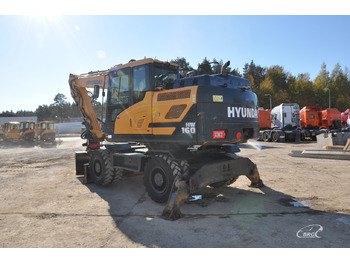 Tekerlekli ekskavatör Hyundai HW160: fotoğraf 4