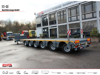 Alçak çerçeveli platform dorse BROSHUIS