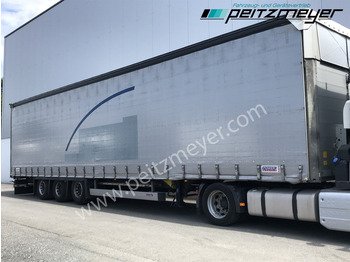 Tenteli dorse SCHMITZ 3 Achs Pritschenauflieger SCS 24/L-13.62 Mega, Power-Curtain Jumbo, Edscha, RSAB,: fotoğraf 3 Tenteli dorse SCHMITZ 3 Achs Pritschenauflieger SCS 24/L-13.62 Mega, Power-Curtain Jumbo, Edscha, RSAB,: fotoğraf 3