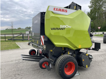 Silindirik balya makinesi CLAAS neuwertige Rundballenpresse Variant 580 RC Pro, ca. 1003 Ballen, Bj. 2023: fotoğraf 5