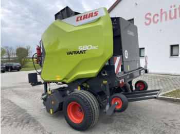 Silindirik balya makinesi CLAAS neuwertige Rundballenpresse Variant 580 RC Pro, ca. 1003 Ballen, Bj. 2023: fotoğraf 3