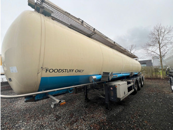 Tanker dorse Lag 32000 l Lebensmitteltank mit 3 Kammern, ADR: fotoğraf 4